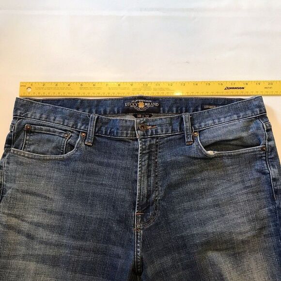 Lucky Brand Mens Jeans 221 Original Straight Denim Jeans Pockets Comfort Size 38 - Picture 7 of 12